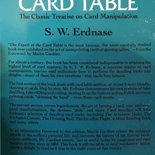 Load image into Gallery viewer, Expert at the Card Table by S. W. Erdnase