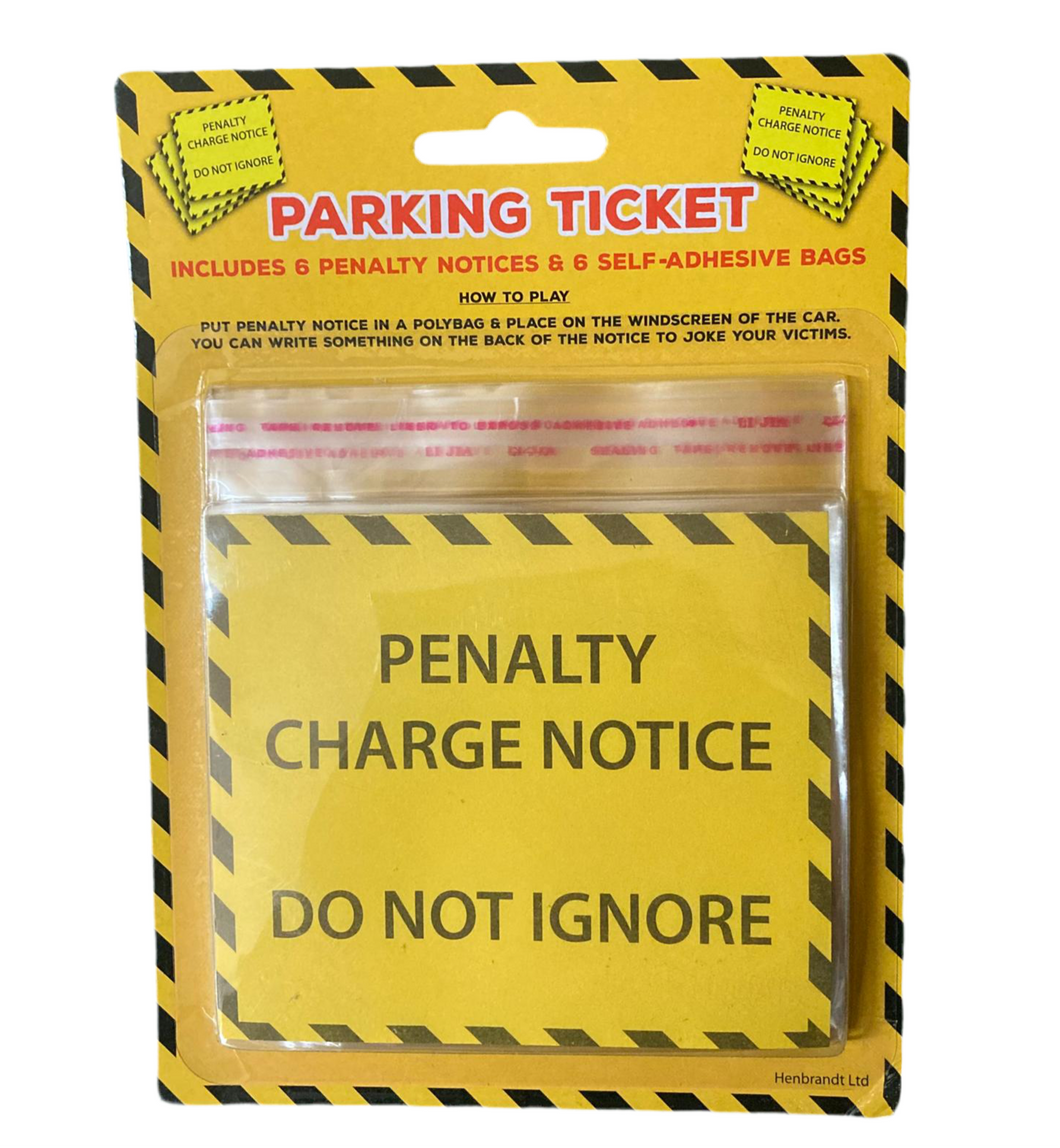 Joke Parking Ticket