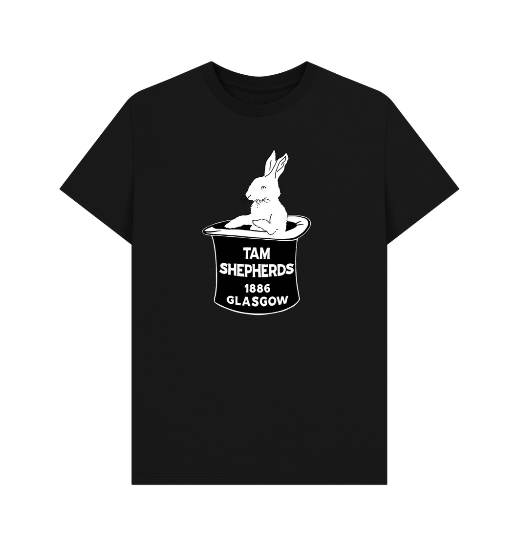 Black Printed T-shirt Front