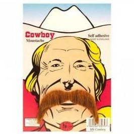 Cowboy Moustache (Blonde or Brown)
