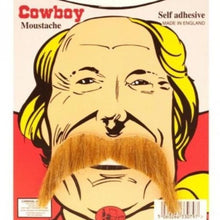 Load image into Gallery viewer, blonde cowboy style moustache
