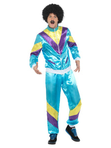 80s Shell Suit Costume, Blue