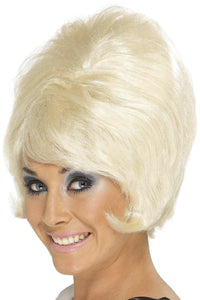 60s Beehive Wig, Blonde