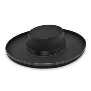 Spanish / Zorro Hat Black