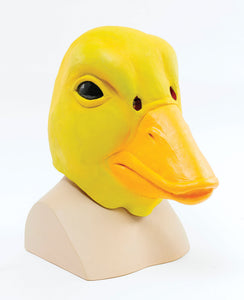 funny yellow duck rubber full face mask