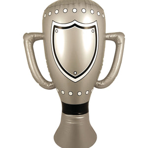 Silver inflatable trophy