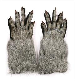 Grey Werewolf Gloves