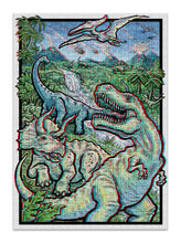 Load image into Gallery viewer, 3D Dinosaurs Jigsaw Puzzle (500 pieces)
