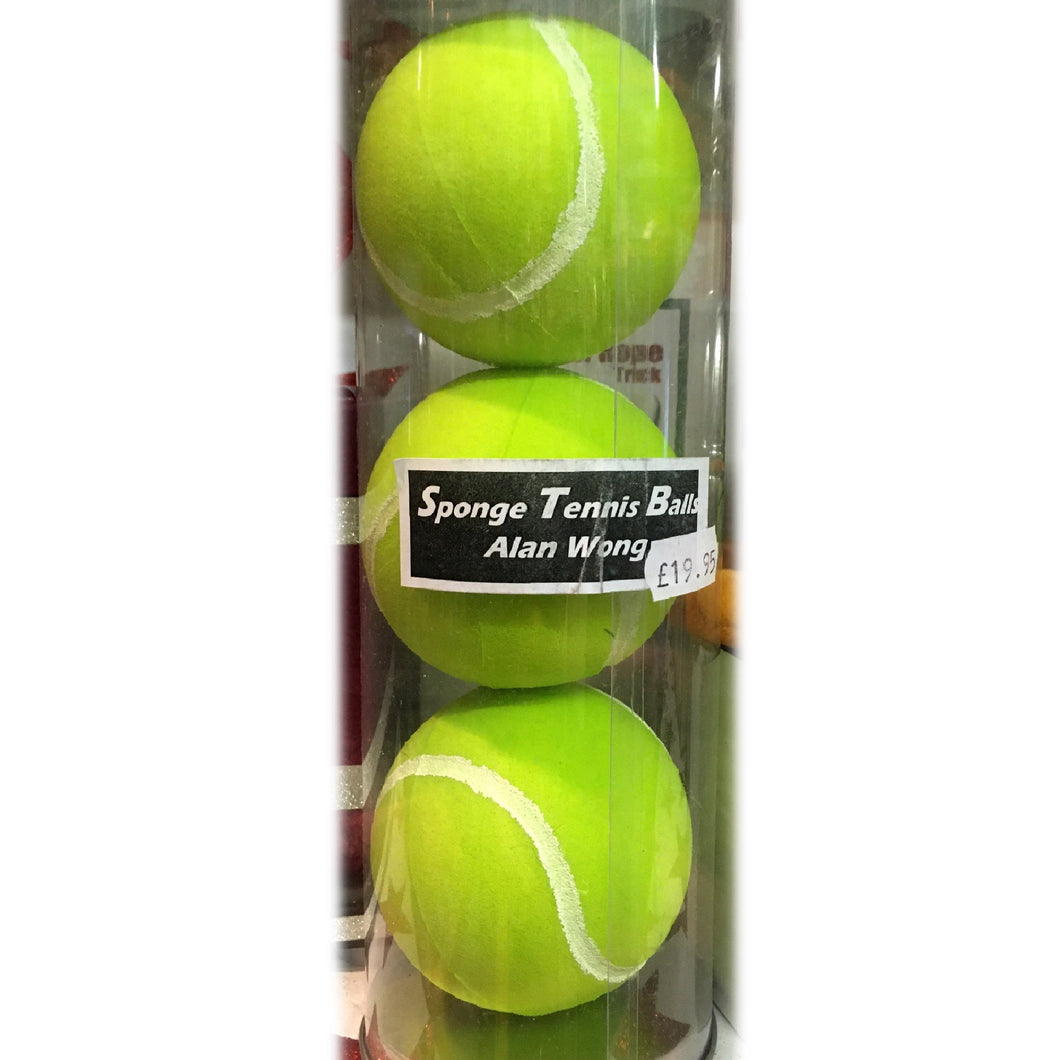 Sponge Tennis Balls by Alan Wong