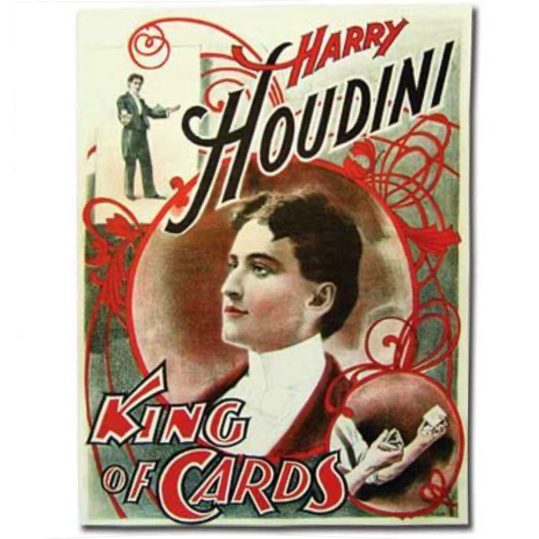Harry Houdini Vintage Magic Poster