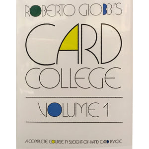 Card College Vol. 1 by Roberto Giobbi