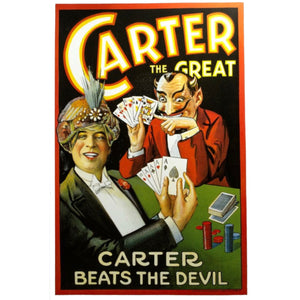 Carter the Great (Vintage Magic Poster)