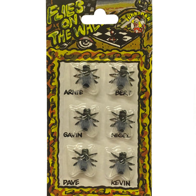 Realistic plastic flies. 