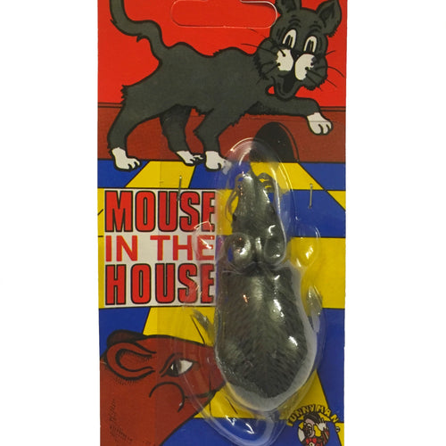 Realistic grey plastic mouse. 