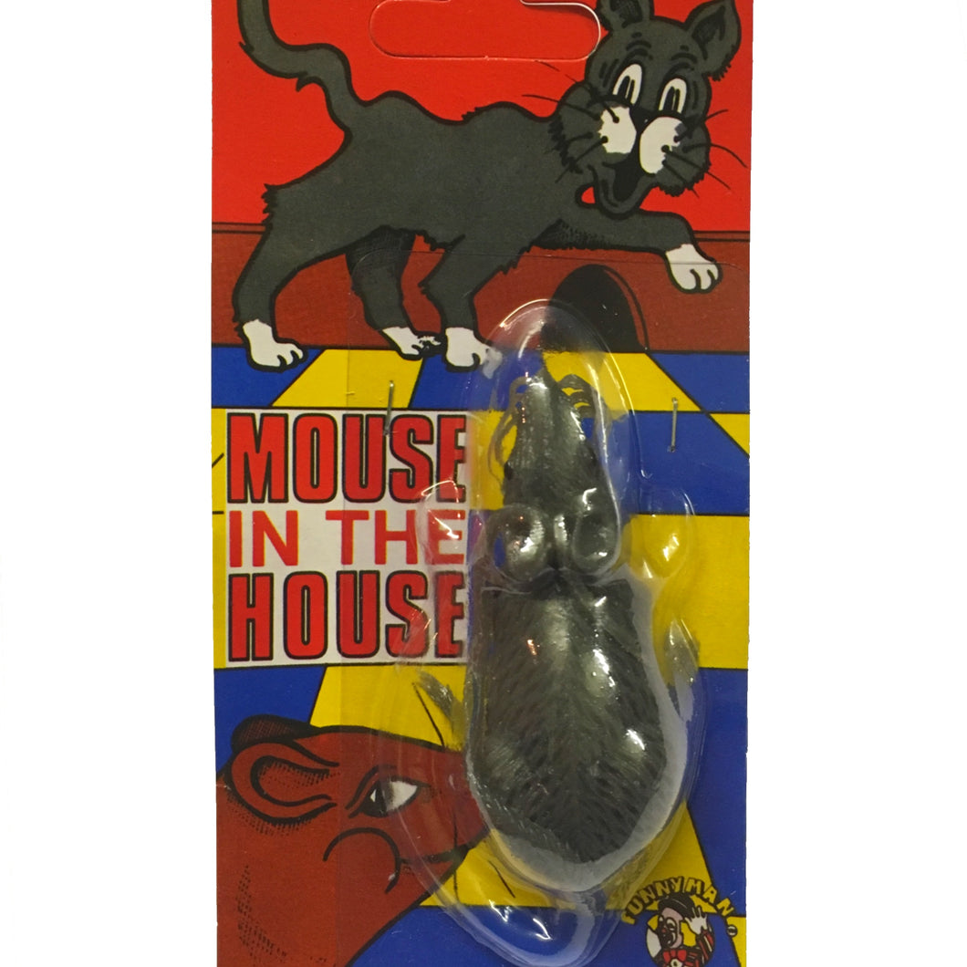 Realistic grey plastic mouse. 
