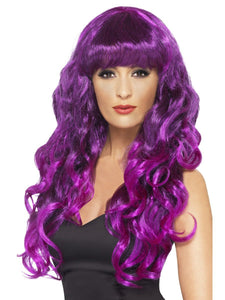Siren Wigs (Blue, Pink, Purple, Red/Black, Green, Blonde, Black)